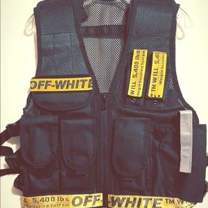 OFF WHITE TACTICAL VEST